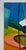 Metal 1978 Colorful Cubic Abstract Landscape Oil Painting on Canvas For Sale - Image 7 of 15