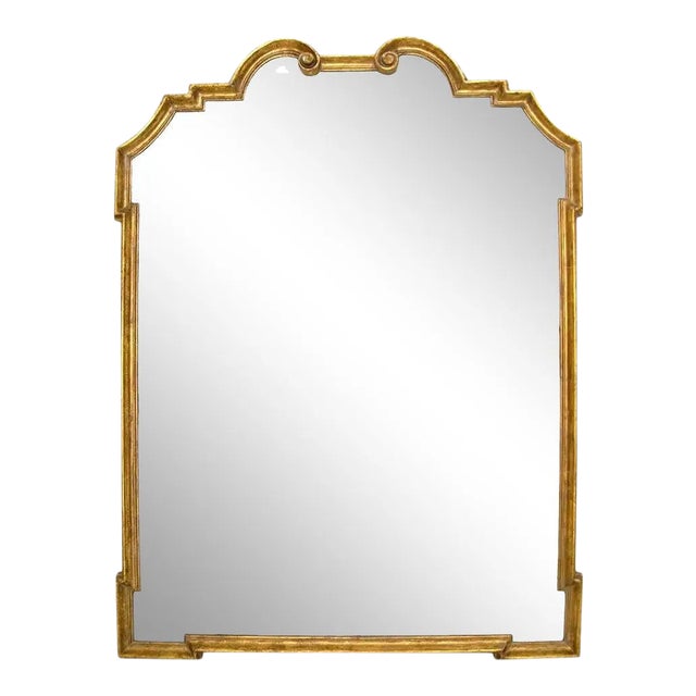 Early 19c Style Regency Gold Giltwood Mirror by Randy Esada Designs For Sale