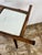 Vintage French Petite Faux Bamboo Beveled Wall Mirror For Sale - Image 4 of 12