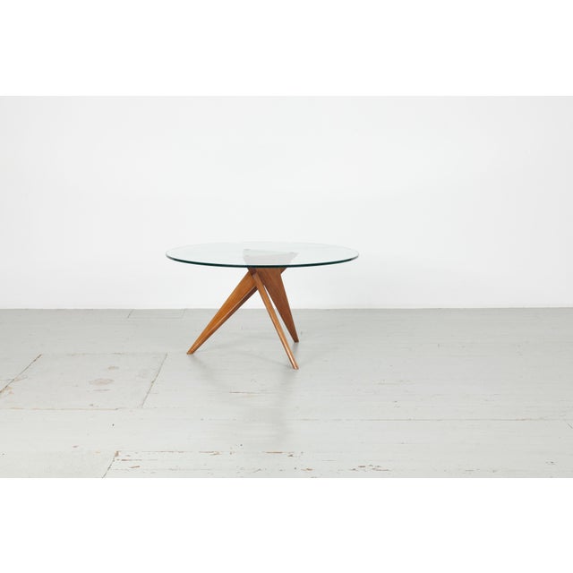 Vintage Side Table in Wood, 1940s For Sale - Image 4 of 18