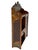 Aesthetic Movement Wall Cabinet with Hand-Painted Floral in Walnut, 1890s For Sale - Image 3 of 14