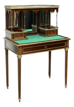 1800s Lady's French Louis XVI Style Mahogany Bonheur Du Jour Desk!!