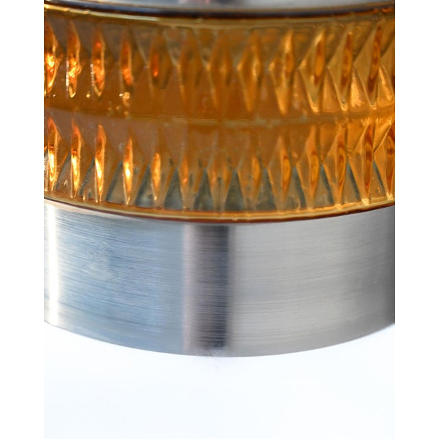 Pendant Lamp in Metal and Glass, 1960s For Sale - Image 9 of 12