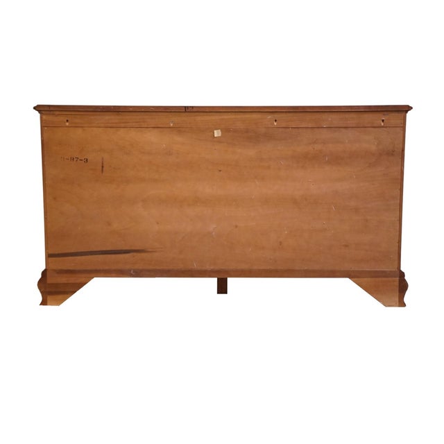 Henredon Furniture Solid Mahogany Traditional Style 63" Double Dresser 5500-01 For Sale - Image 11 of 13