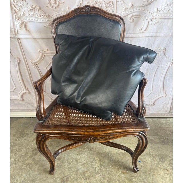 Eight French Provincial-Style Dining Chairs For Sale - Image 12 of 18