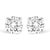 A timeless jewelry essential, these white diamonds studs will bring unparalleled sparkle to your ears. These elegant lab...