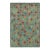 Boho Chic Balochi Blue/Rust Wool Rug - 3'4''x4'11'' For Sale