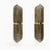 Modern Brass and Textured Murano Glass Wall Lights, Italy, 2000, Set of 2 For Sale - Image 11 of 11