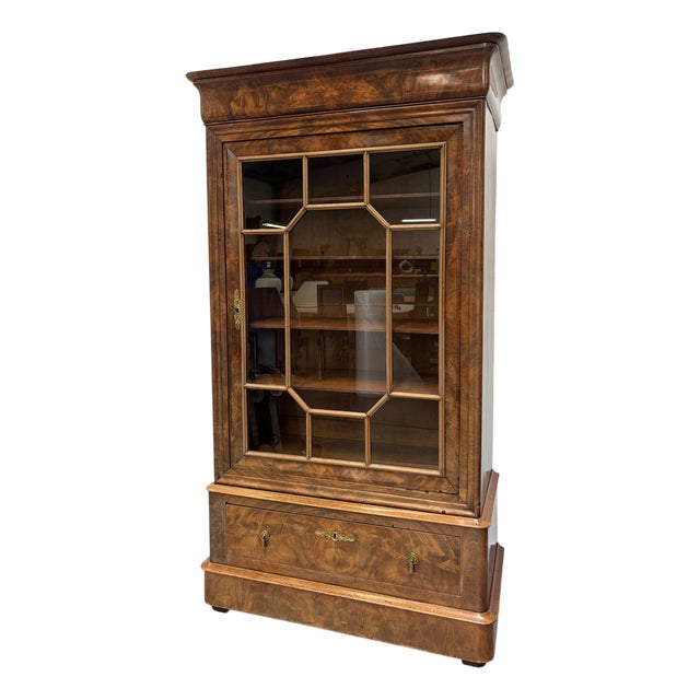 Antique Charles X Display Cabinet For Sale
