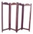 Art Deco Portuguese Wooden Folding Screen Frame, 1930 For Sale