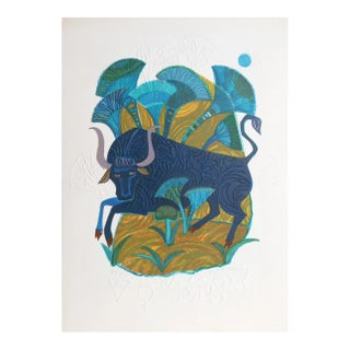 Taurus From the Zodiac of Dreams Series, Judith Bledsoe For Sale