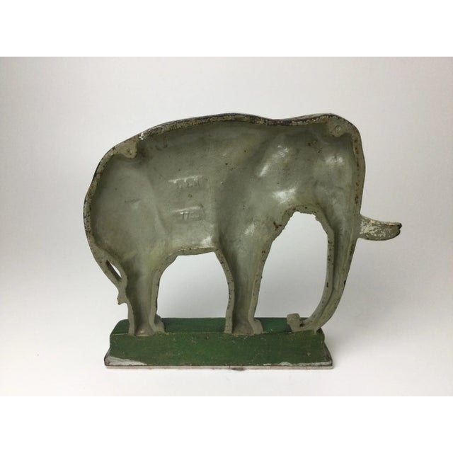 Early 20th Century Bradley & Hubbard Elephant Doorstop For Sale In New York - Image 6 of 9