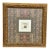 Vintage Telephone Print With Persian Textile Mat in Ornate Gilt Frame For Sale