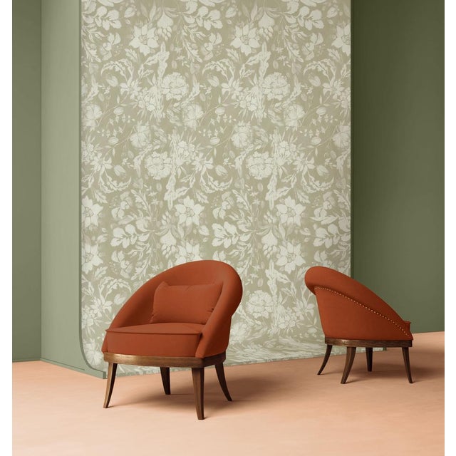 Cream Kim Armchair by Ottiu For Sale - Image 8 of 10