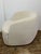 Textile Goop for Cb2 Gwyneth Swivel Chair, Ivory Boucle For Sale - Image 7 of 12