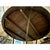 Vintage Heavy Iron & Mahogany Round Dining Table For Sale In Chicago - Image 6 of 11