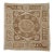 Tashkent Suzani Tablecloth - Vintage Textile 3'7'' X 3'11'' For Sale