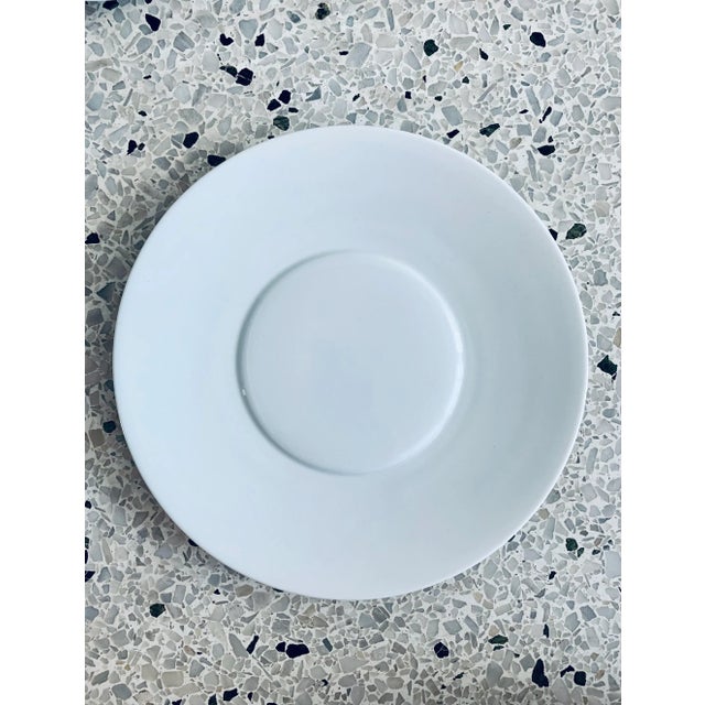 Ceramic 1990s Mikaela Dorfel Mono Germany Gemiini Porcelain Salad/Luncheon Plates - Set of 6 For Sale - Image 7 of 8