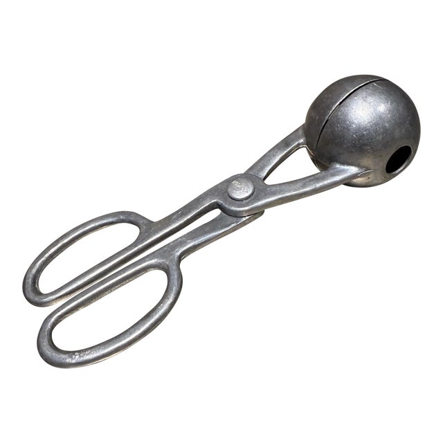 Vintage Scissor-Style Meatball Fruit Butter Shaper Mid Century Japan For Sale