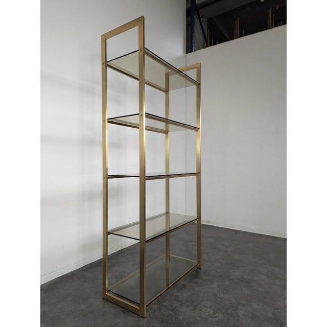 Artelano Shelf in Metal and Smoked Glass, in Very Good conditions.