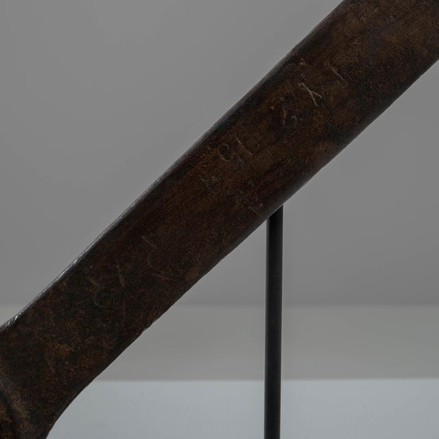 Early 20th Century French Metal Wrench On Stand For Sale - Image 11 of 18