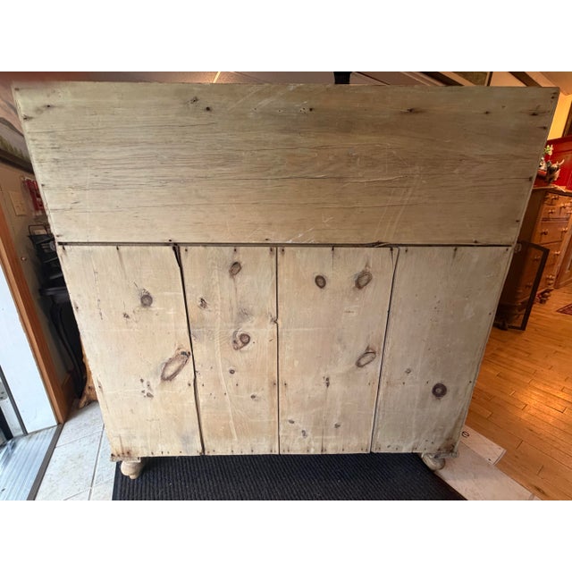 Goldenrod Antique English Pine Sideboard For Sale - Image 8 of 12