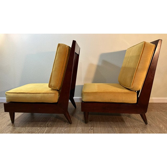 Mid-Century Modern Mid 20th Century Mid-Century, New Hope Style Lounge Chairs - a Pair For Sale - Image 3 of 8