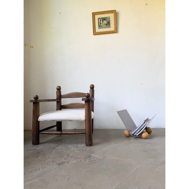 Wood Postmodern Magazine Rack, 1980s For Sale - Image 7 of 18