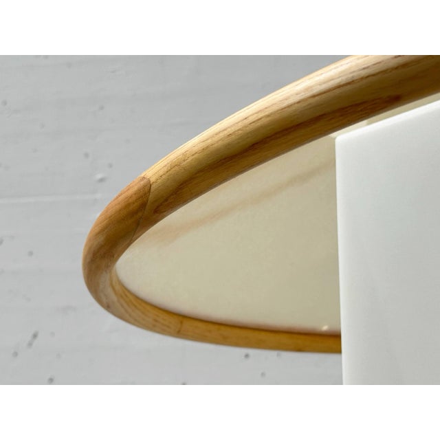 Fiberglass and Wood Ceiling Light by Giovanni Offredi for MC Selvini, Italy, 1970s For Sale - Image 12 of 18