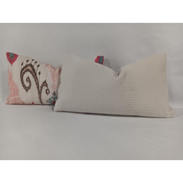 Abstract Covington "Acquitaine Samarkand", Candy Down Filled Pillow For Sale - Image 3 of 7