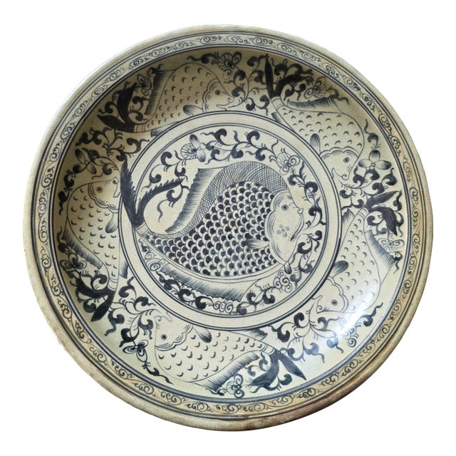 Thai Stoneware Dish For Sale