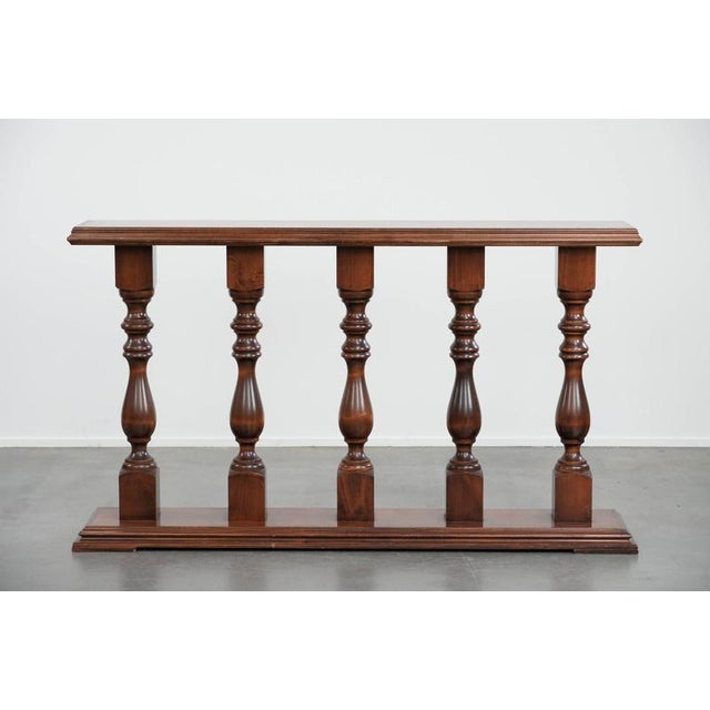 Balustrade Side Table, 20th Century For Sale - Image 4 of 16