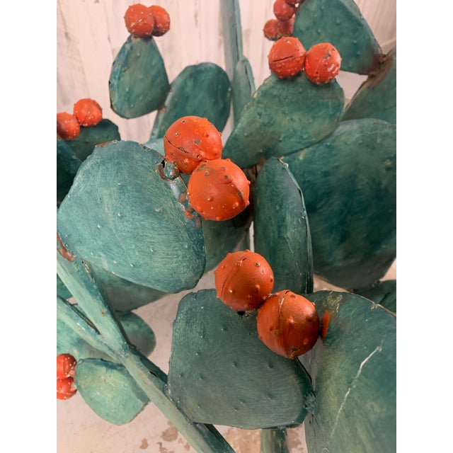 1970s Prickly Pear Cactus Sculpture / Table Base For Sale - Image 5 of 11