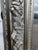 Glass Large Full-Length Mirror with Silver Frame For Sale - Image 7 of 9