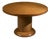 Pentagono Round Center Table in Layered Plywood by Pino Pedano, Italy, Late 1970s For Sale