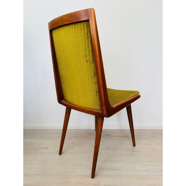 Green Vintage Dutch Dining Chair, Netherlands, 1970s For Sale - Image 8 of 12