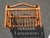 Brown Vintage Mid Century Modern Bamboo Rattan Magazine Rack For Sale - Image 8 of 12