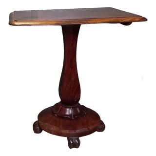 English Console Table in Mahogany For Sale