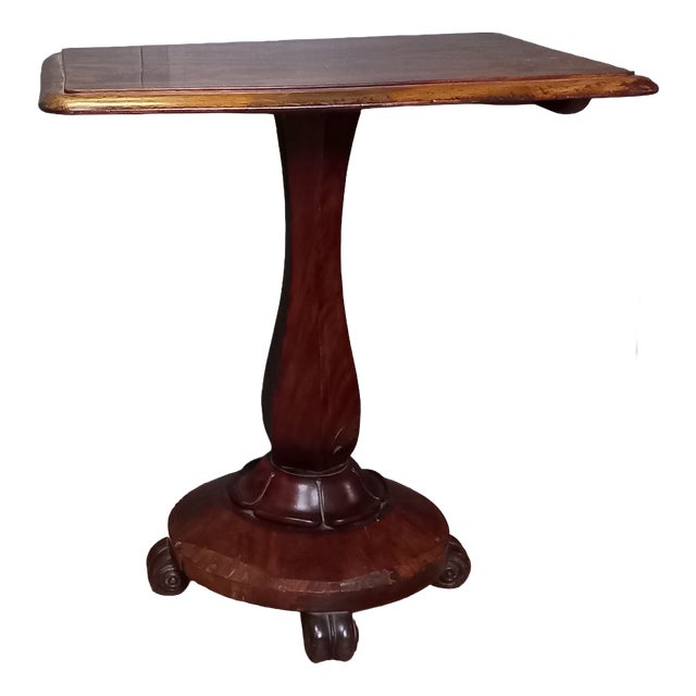 English Console Table in Mahogany For Sale