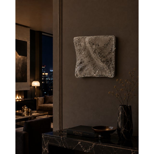 Large Murano Glass Ghiaccio Wall Light from Maestri Di Murano, Italy, 1970s For Sale - Image 6 of 15
