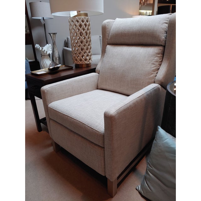 OUTSIDE: 27W x 39D x 42.5H INSIDE: 22W x 20.5D Seat: 21.5H Arm: 24H Back Rail Height: 42H Semi-Attached Bustle Back French...