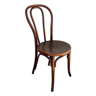 Early 20th Century Vienna Secession Cherry Bent Oak & Pressed Wood Side Chairby Jacob & Josef Kohn For Sale