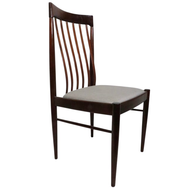 Set of Six Mid Century Danish Modern Dining Chairs by H. W. Klein for Bramin Mobler For Sale - Image 12 of 17