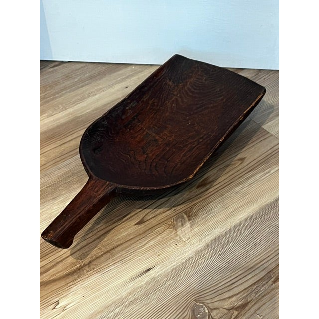 Late 20th Century Primitive Grain Scoop For Sale - Image 4 of 7