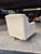 Plastic Vintage 1950s Midcentury Modern Pontiac Chair Co for Montgomery Ward White Swivel Rocking Chair For Sale - Image 7 of 12