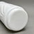 White Vintage Mid-Century White Milk Glass Swirl Cylinder Vase For Sale - Image 8 of 8