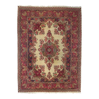 Vintage Persian Sarouk Rug, 10'03 X 13'09 For Sale