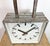 Industrial Square Double Sided Factory Ceiling Clock from Pragotron, 1970s For Sale - Image 16 of 18
