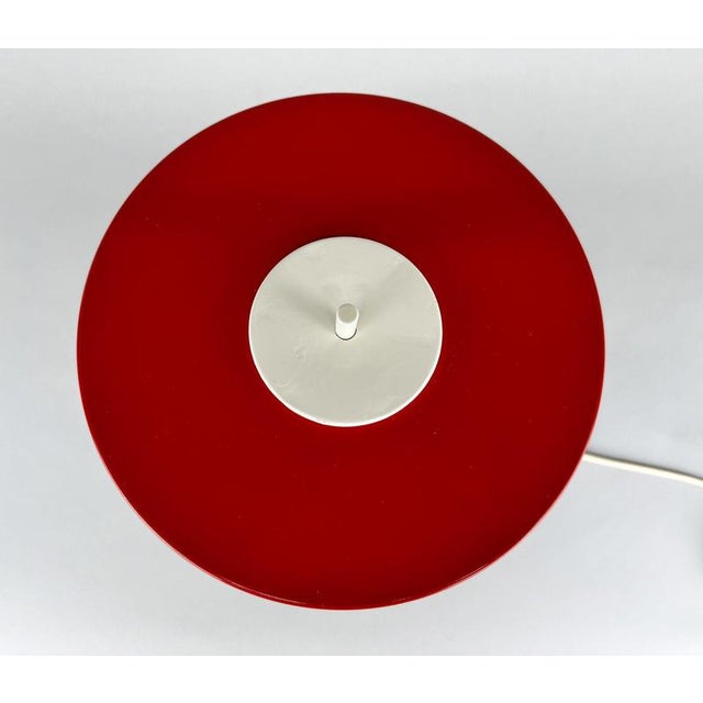 Mid-Century Space Age Table Lamp attributed to Kamenicky Senov, Former Czechoslovakia, 1970s For Sale - Image 11 of 12