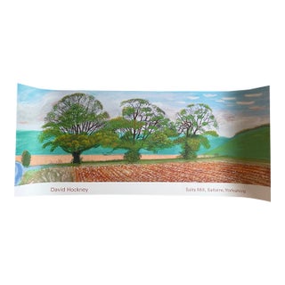 David Hockney (1937-2026), Autumn Trees Near Thixendale, 2008, Copyright David Hockney, Printed in the Uk For Sale